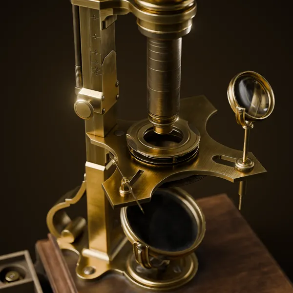18th Century John Cuff Microscope